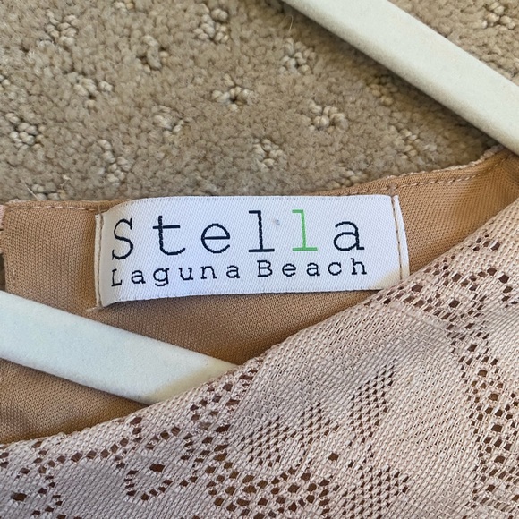 Stella Laguna Beach Romper in Tan - Picture 4 of 5